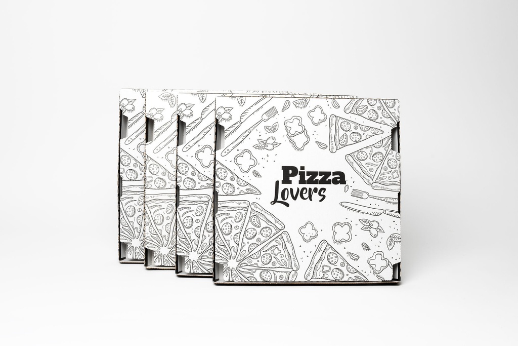 Pizza Boxes – 90S Pizza Lovers (Pack of 2000)