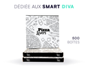 Boite à Pizza - DIVA PIZZA LOVERS [Lot de 500]