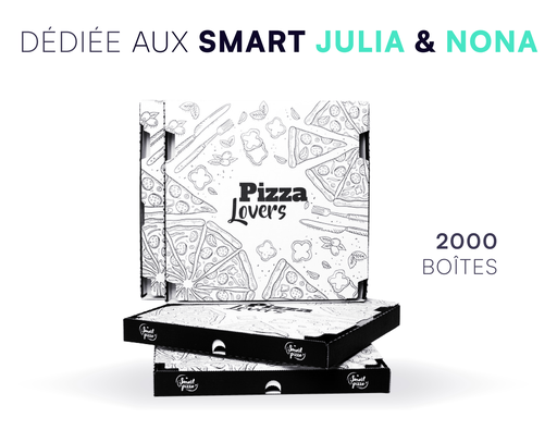 [SCOASS000005] Pizza Box - JULIA PIZZA LOVERS [Pack of 2,000]